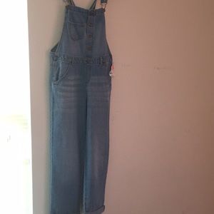 Oshkosh blue jean jumper size 12